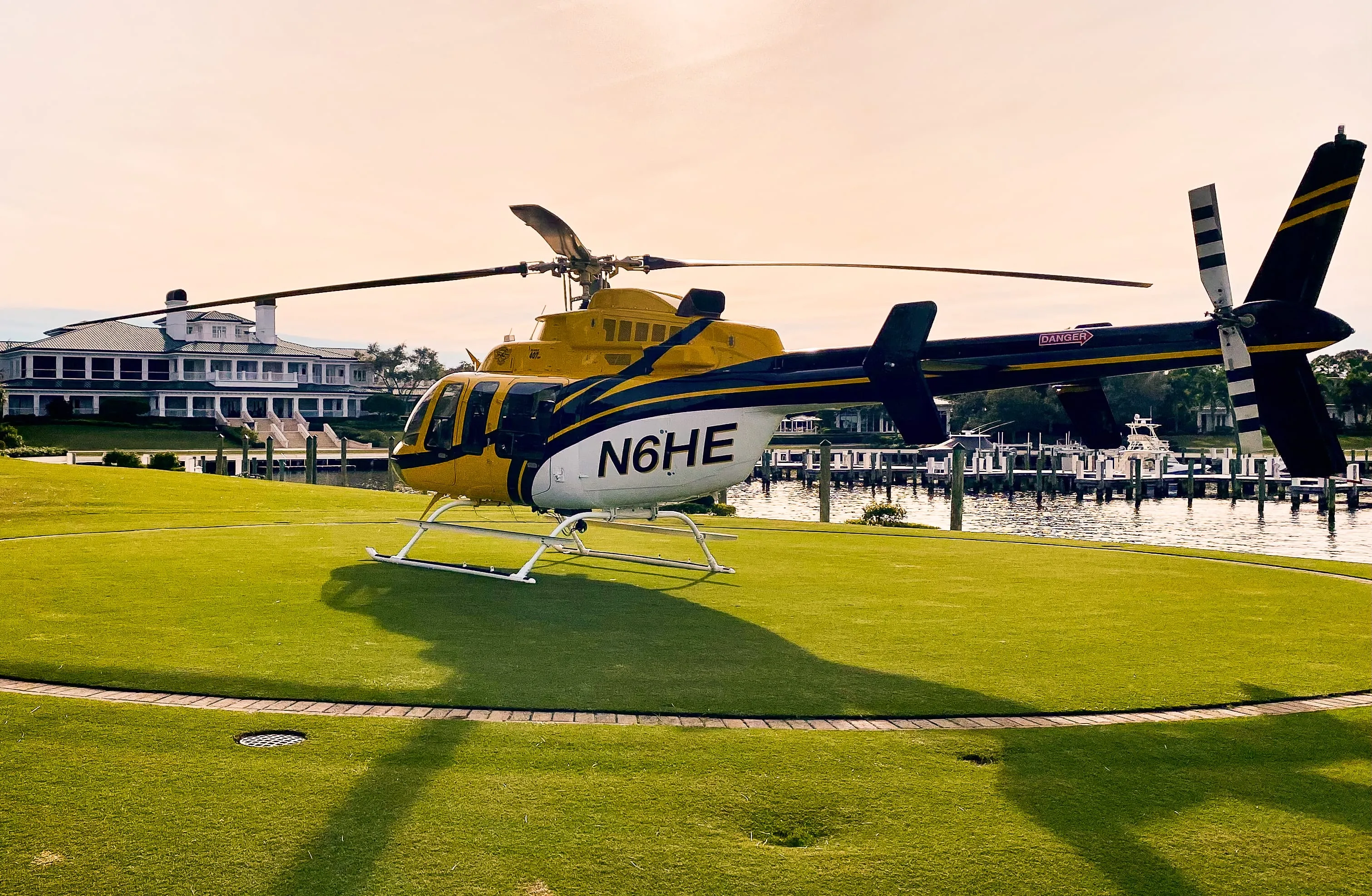 Charter helicopter service